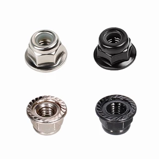 น็อตล็อคล้อ โลหะ M4 4 มม. 10 ชิ้น สําหรับรถบังคับ 1/10 Hsp Redcat Traxxas Tamiya Hpi Rc4wd Axial