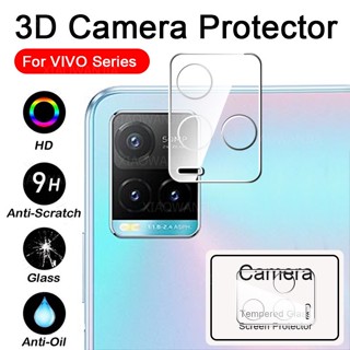 ฟิล์มกระจกนิรภัยกันรอยหน้าจอ เลนส์กล้อง 3D HD ด้านหลัง แบบเต็มจอ สําหรับ VIVO V27E V27 Y36 Y78 Y16 Y02S Y21 Y21S Y33S Y33T