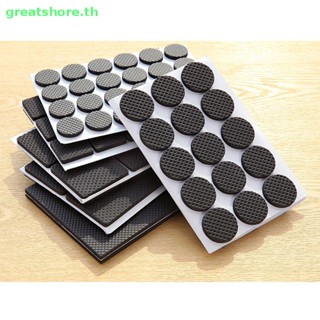 Greatshore แผ่นรองขาเก้าอี้ เฟอร์นิเจอร์ มีกาวในตัว 48 ชิ้น