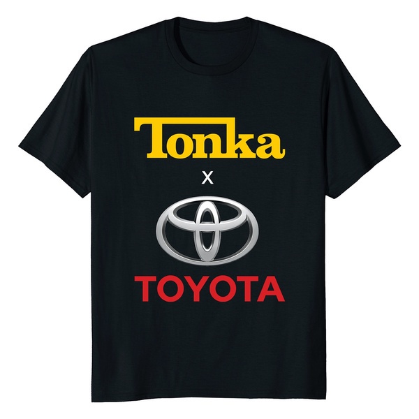 พร้อมส่ง [S-5XL]ใหม่ เสื้อยืดแขนสั้น ผ้าฝ้าย พิมพ์ลาย Toyota And Tonka Truck สําหรับผู้ชาย และผู้หญิ