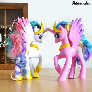 [ADRS]✦ตุ๊กตาฟิกเกอร์ My Little Pony Moon Princess PVC ขนาด 14 ซม. ของเล่นสะสม สําหรับเด็ก จํานวน 1 ชิ้น