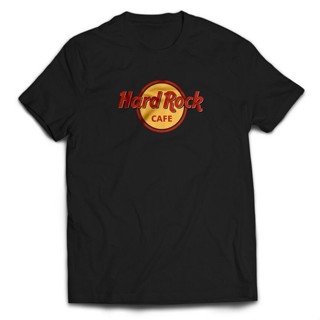  พิมพ์ลาย เสื้อยืดแขนสั้น พิมพ์ลาย Hard Rock Cafe streetwear beach สําหรับผู้ชาย