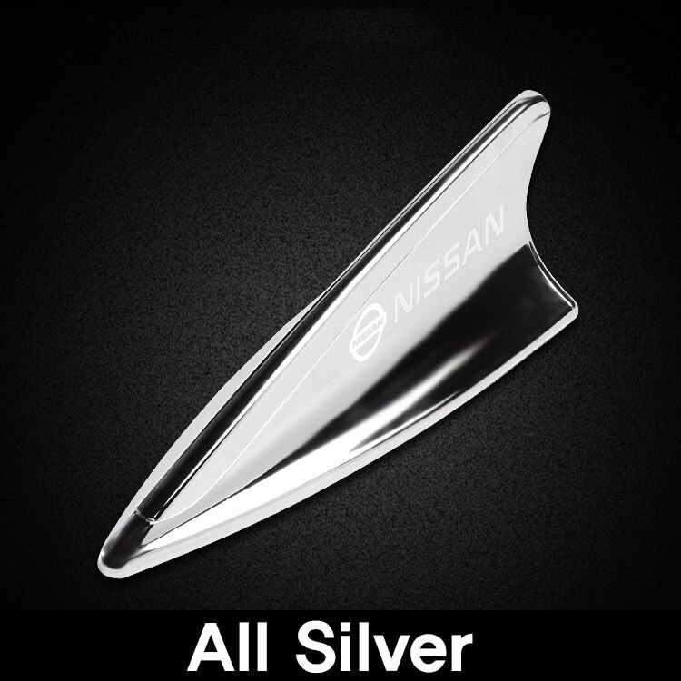 เสาอากาศติดหลังคารถยนต์ ลายครีบฉลาม สําหรับ Nissan almera Navara Terra Leaf Mrach Note GT-R 370Z Patrol Serena X-Trail - รูปที่ 2