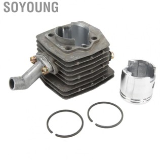 Soyoung Big Bore Engine Cylinder  Engine Cylinder Piston Kit Heavy Duty 47mm Bore Diameter  for Motorized Bicycle Bike