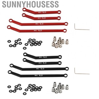 Sunnyhousess RC Chassis Links Set  Easy To Install Aluminium Alloy RC Lower Links  for FCX24 1/24