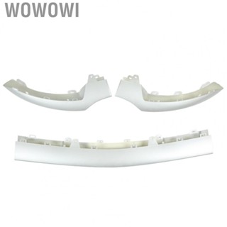 Wowowi Front Lip Bumper Spoiler Chin  Front Bumper Lower Trim Set Wear Resistant  for Car