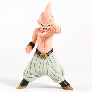  โมเดลฟิกเกอร์ PVC อนิเมะ Dragon Ball Super Saiyan Majin Buu ขนาด 18 ซม. ของเล่นสําหรับเด็ก