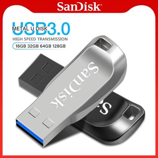 Sandisk แฟลชไดรฟ์โลหะ USB 3.0 ความเร็วสูง 8GB 16GB 32GB 64GB 128GB 256gb 512gb 1tb 2tb 32g 64g