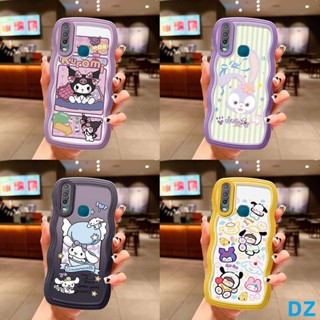 เคส VIVO Y11 Y12 Y15 Y17 Y19 การ์ตูนคลื่นลายโทรศัพท์กรณี XXDBL2