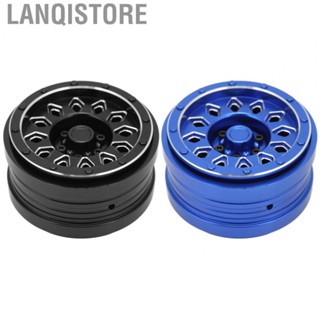 Lanqistore RC Wheel Rim 2.9in Beadlock Wheel Rim CNC Machined for Axial 1/6 SCX6  JLU Wrangler