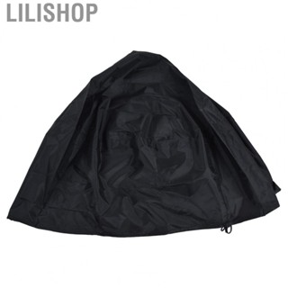 Lilishop Patio Fireplace  Pit Cover  Sun Resistant Grill BBQ Cover 122x46cm