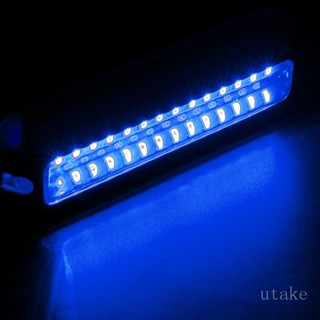 Utakee ไฟนําทาง LED 42 ดวง 80W IP68 กันน้ํา สําหรับติดเรือ