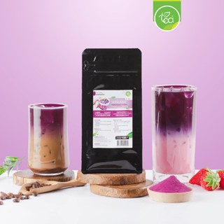 ผงมันม่วงแท้ มันม่วงญี่ปุ่น ผงสำเร็จรูป Purple Sweet Potato Powder ผงเครื่องดื่ม ใช้ได้ทั้ง เครื่องดื่ม เบเกอรี่ ขนม ...