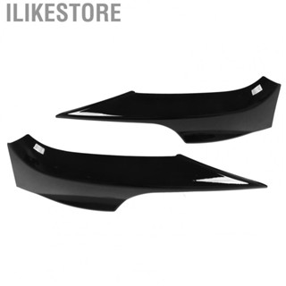 Ilikestore Front Bumper Diffuser Sporty Style Front Bumper Lip Spoiler  Collision for 3 Series E92 E93 M Sport 2006‑2009