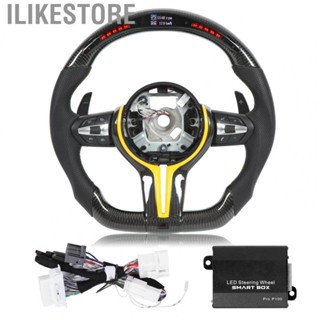 Ilikestore Carbon Fiber  Display Shift Lights Steering Wheel Replacement for F20 F22 F30 F32 F15 F16 M Sport