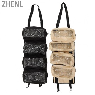 Zhenl Multipurpose Roll Up Tool Bag Roll Up Tool Bag Portable Multiple Pockets for Hardware