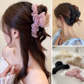 ลูกไม้พับกรงเล็บผมใหญ่สําหรับสาวจีบเส้นด้ายกิ๊บสําหรับผู้หญิ…