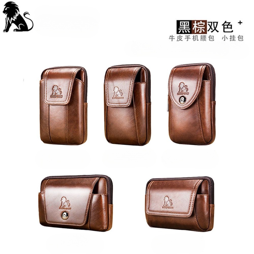 [พร้อมสต็อก-ของแท้] กระเป๋าสตางค์หนังแท้ใส่สายคล้องคอ 4.5.6.7 ชิ้น กระเป๋าสตางค์หนังแท้ใส่สายคล้องคอ