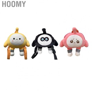 Hoomy Cartoon Doll Small Backpack  Lovely Shape Easy Clean Exquisite Details Soft Touch Breathable  Doll Backpack  for Travel