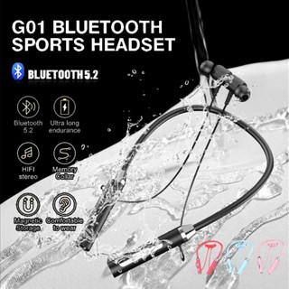 Ready G01 Bluetooth Earphone Wireless Gaming Headset Noise Cancellation Neckband Earphones With Microphone Serein