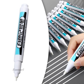 [Fenteer1] ปากกามาร์กเกอร์ สีขาว กันน้ํา DIY สําหรับห้องครัว ห้องน้ํา