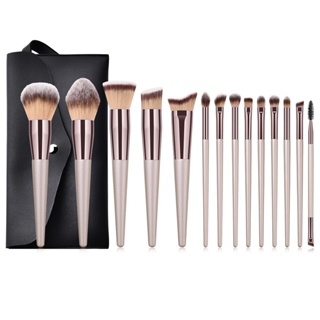 เซ็ตแปรงแต่งหน้า(เกรดA+) Make up brush set เซต14ชิ้น แปรงปัดแก้มแปรงไฮไลท์