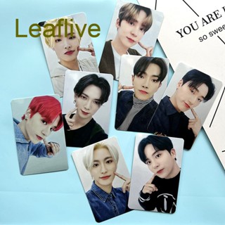 Leaflive อัลบั้มรูปภาพ Kpop ATEEZ SPIN OFF : FROM THE WITNESS Photocard HD 8 ชิ้น ต่อชุด