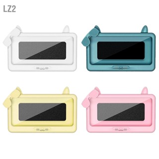  LZ2 ที่วางโทรศัพท์อาบน้ำการ์ตูนหูแมวหมุนได้ 360 องศากันน้ำป้องกันหมัดกบฟรีที่วางโทรศัพท์ติดผนัง