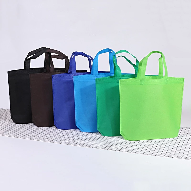 A732 ถุงผ้า ถุงผ้าสปันบอนด์ กระเป๋า มี 12 สี ขยายล่าง พร้อมส่งในไทย Party thumbnail 5