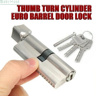 【Big Discounts】Thumb Turn Cylinder Euro Barrel Door Lock UPVC Anti Pick 35/35 And 3-Keys Kit#BBHOOD