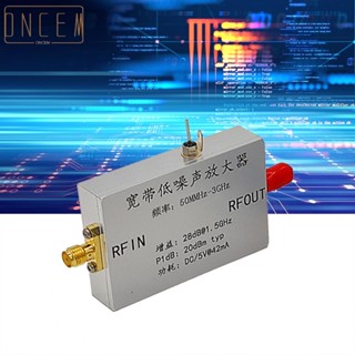 【ONCEMOREAGAIN】Low Noise Amplifier 1PC 50MHz To 3GHz Accessories Broadband Enhancement