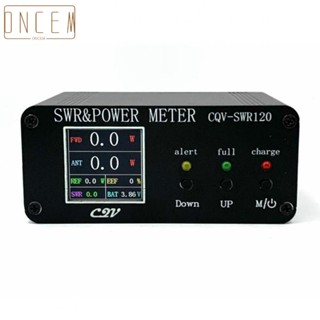 【ONCEMOREAGAIN】Standing Wave Meter 0.5W-120W 1.8MHz-50MHz LED Power Meter Shortwave 1pcs