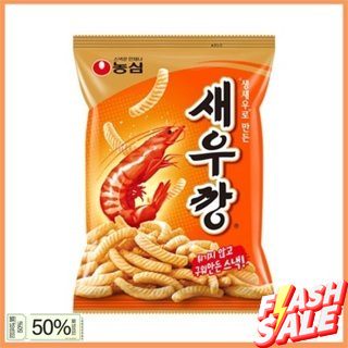 ส่งจากไทย&gt;&gt; nongshim shrimp cracker classic flavor ขนมเกาหลี ขนมข้าวเกรียบกุ้ง 농심 새우깡 90g/400g