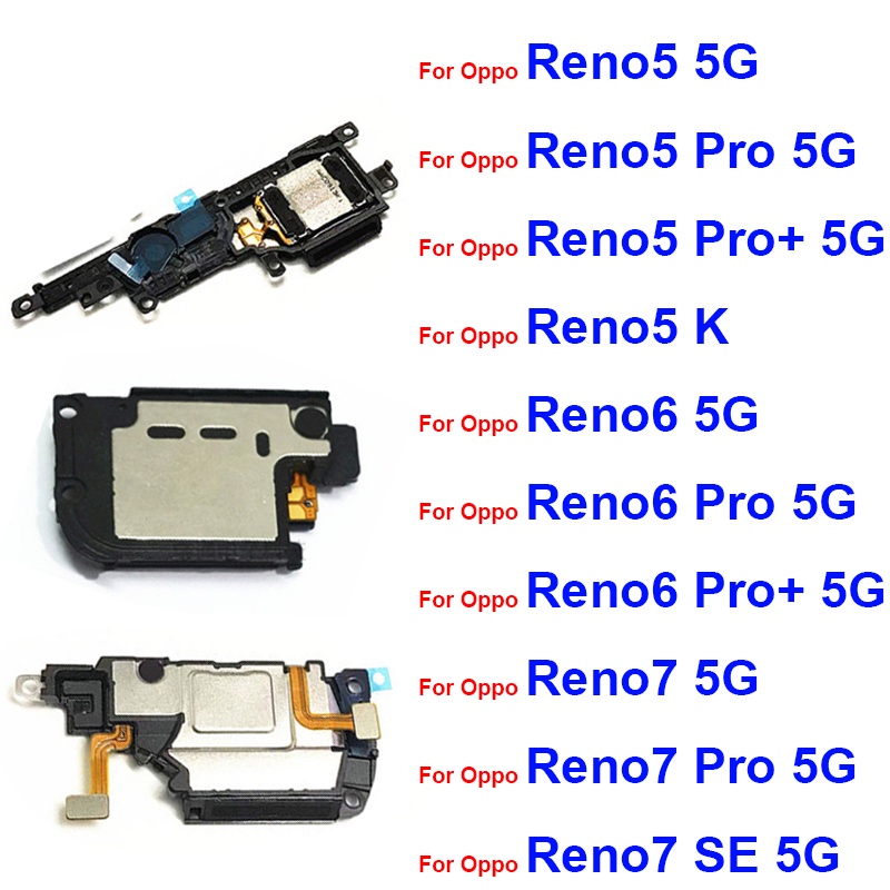 บัซเซอร์ลําโพง สายเคเบิ้ลอ่อน สําหรับ OPPO Reno 5 6 7 5Pro Plus 6Pro Plus 7Pro 5 K 7SE 7Z