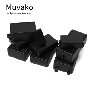 Muvako  กล่องพลาสติก ABS กันน้ํา 9 ขนาด สีดํา คุณภาพสูง 1 2 ชิ้น