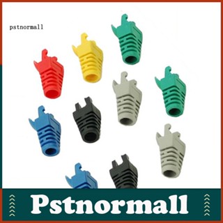 Pstnormall ปลอกหุ้มสายเคเบิลเครือข่าย RJ45 Cat5 10 ชิ้น