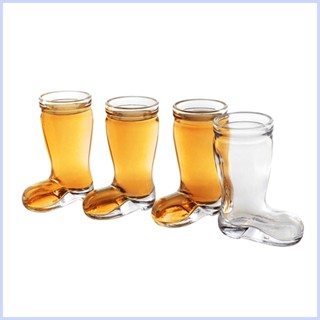 Tequila แว่นตากันฝน 1.5 ออนซ์ แบบหนา 4 ชิ้น