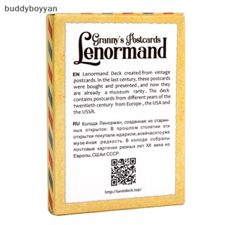 Bbth โปสการ์ด ลาย Lenormand Oracle Card Tarot สําหรับครอบครัว