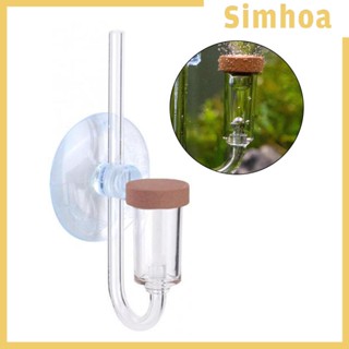 [SIMHOA] เครื่องหมายฟองอากาศ CO2 แบบใส สําหรับตู้ปลา