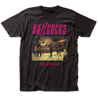 เสื้อยืด พิมพ์ลายอัลบั้ม Buzzcocks Singles Going Steady