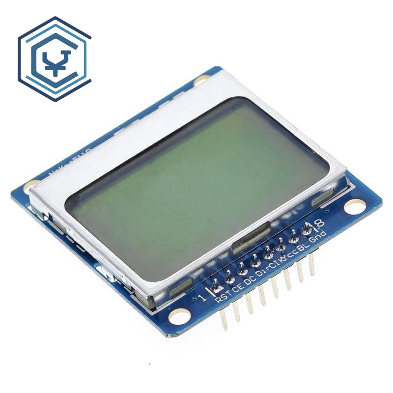 อะแดปเตอร์แบ็คไลท์ หน้าจอ PCB 84x48 84x84 LCD5110 Nokia 5110 สําหรับ Arduino