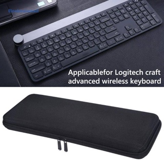 [ElectronicMall01.th] กระเป๋าเคส EVA กันน้ํา กันกระแทก สําหรับใส่คีย์บอร์ด Logitech เหมาะกับการพกพาเดินทาง