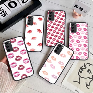 เคสโทรศัพท์มือถือแบบนิ่ม ลายริมฝีปากสีแดง 210A สําหรับ Samsung A02S A10 A10S A20 A30 A20S A30S A40S A50 A50S