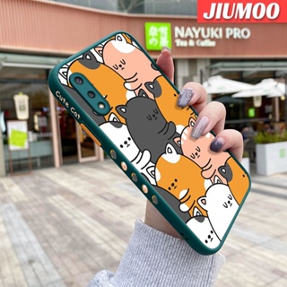 เคสโทรศัพท์มือถือ ซิลิโคนแข็ง บาง กันกระแทก ลายการ์ตูนแมวน่ารัก สําหรับ Samsung galaxy A02 M02 A02s A03s M02s