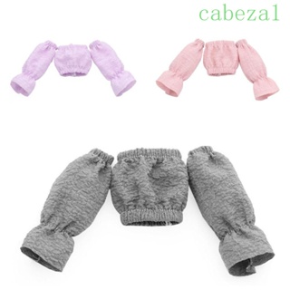 Cabeza ชุดเสื้อยืดกระโปรงลําลอง สีแคนดี้ แฟชั่น สําหรับตุ๊กตา 29 ซม.