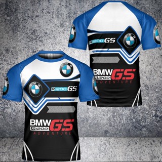 ลดราคา เสื้อยืดแฟชั่น พิมพ์ลายโลโก้ BMW R1200 GS ของขวัญที่ดีที่สุด ไซซ์ S-5XL