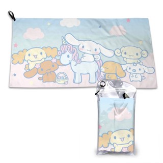 【พร้อมส่ง】 Cinnamoroll ผ้าขนหนูนุ่ม ดูดซับน้ําได้ดี แห้งเร็ว ขนาด 40*80 ซม. สําหรับเด็ก และผู้ใหญ่