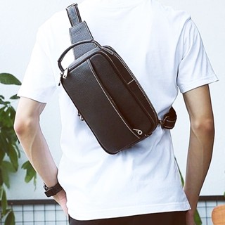 Chest Bag Mens Shoulder Messenger Bag Outdoor Leisure Cycling Messenger Bag Sports Bag Anti-theft