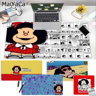 แผ่นรองเมาส์ คีย์บอร์ด ขนาดใหญ่ ลายการ์ตูน Mafalda สําหรับคอมพิวเตอร์ PC