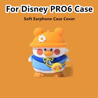 【จัดส่งรวดเร็ว】เคสหูฟัง แบบนิ่ม ลายการ์ตูนดิสนีย์ สําหรับ PRO6 PRO 6